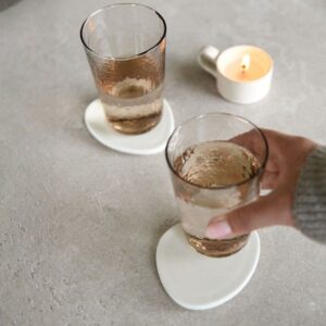 Onderzetters kiezel – set van 4